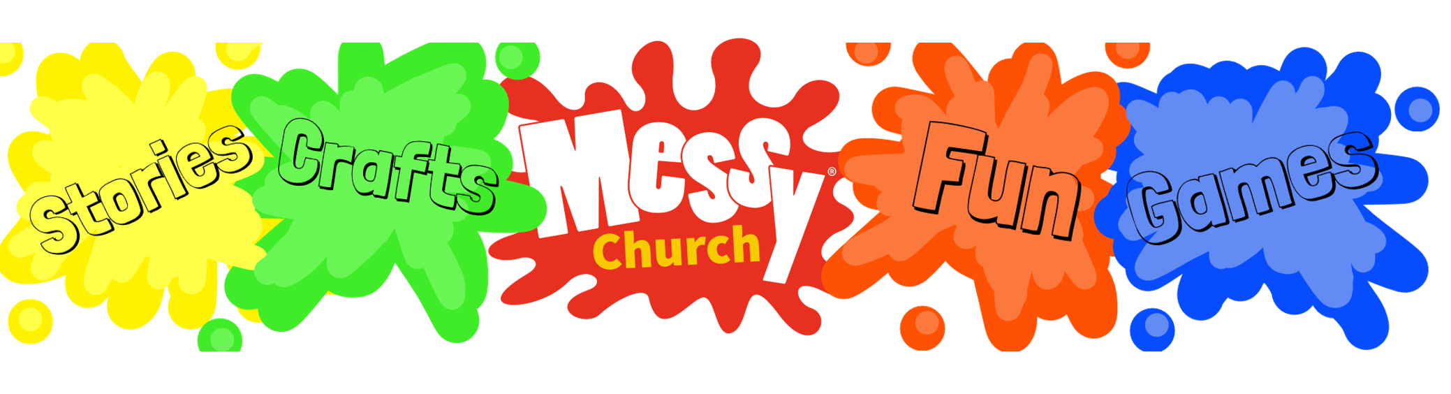 messy church banner image